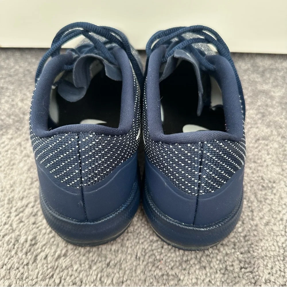 Nike Dark Blue and White Athletic Shoes